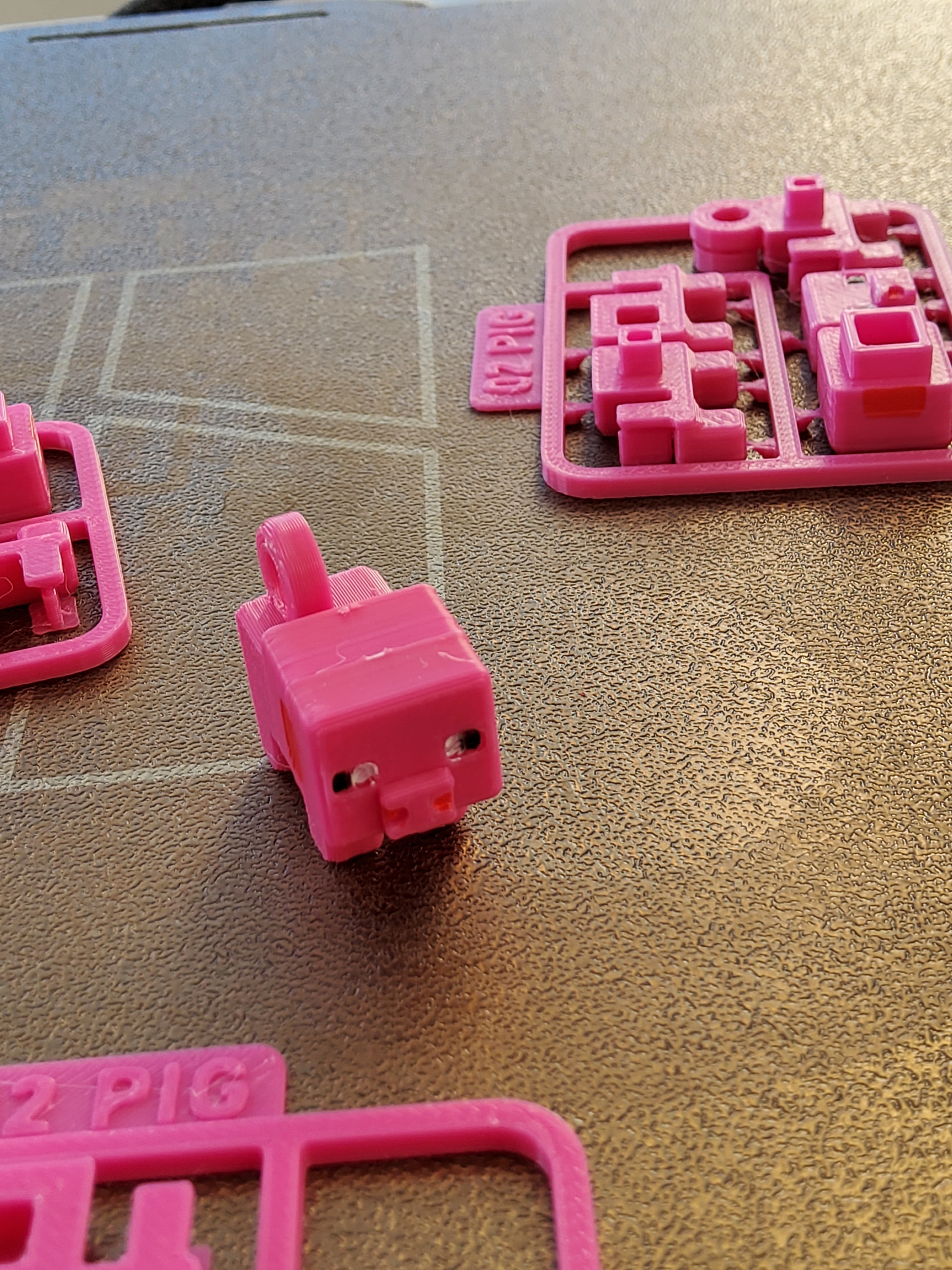 🐷 Tarjeta "Minecraft Pig"