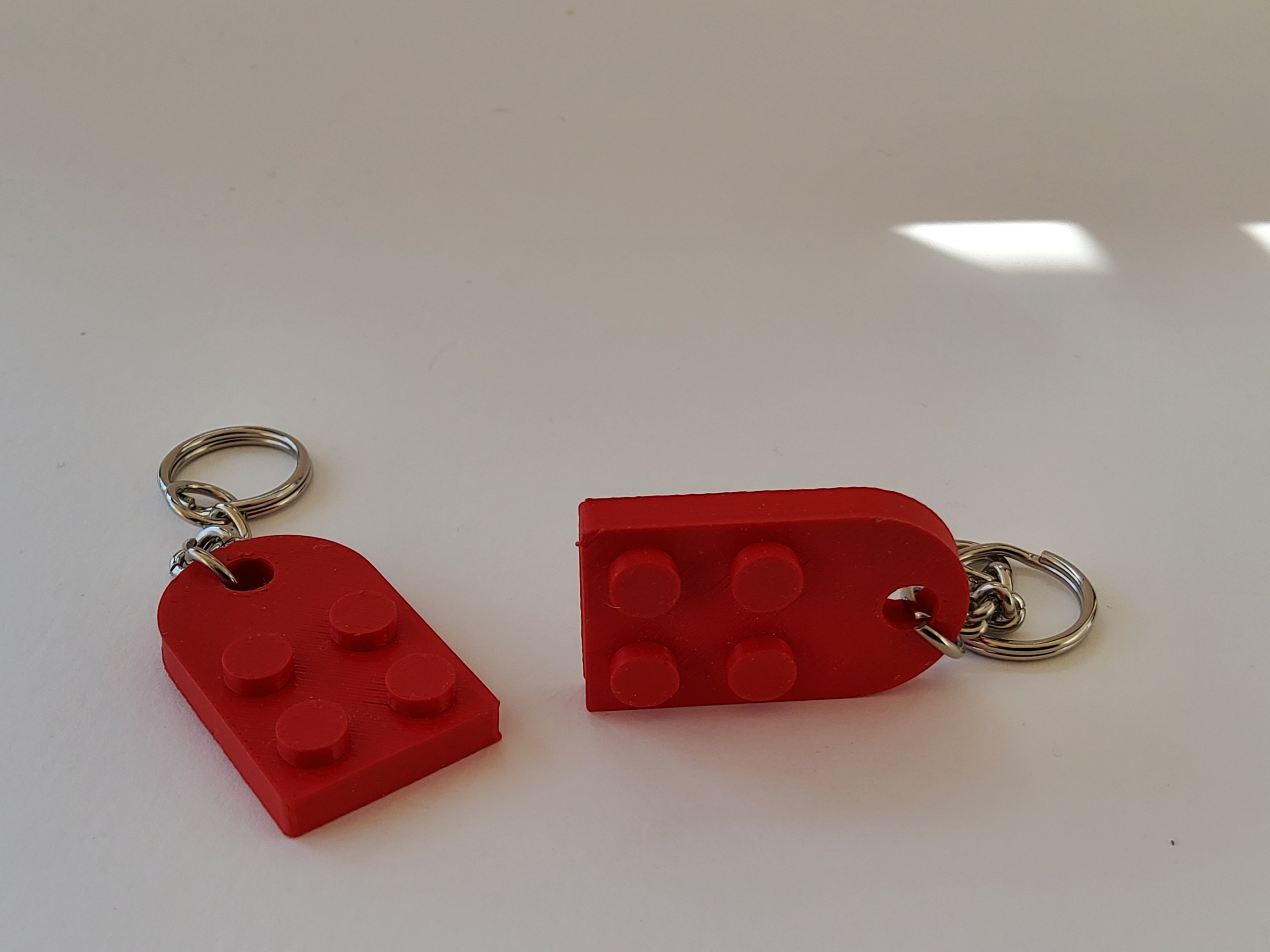 🧱 Llavero Corazón Bricks